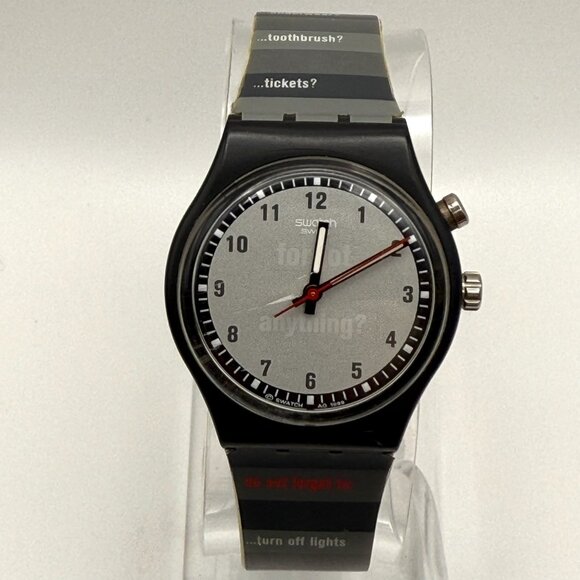 Vintage Swatch Unisex 2000 Loomi Packing List GB905 Watch  Working main image 4